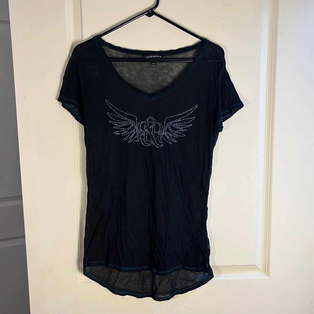Woman’s Light Weight Blue T-shirt